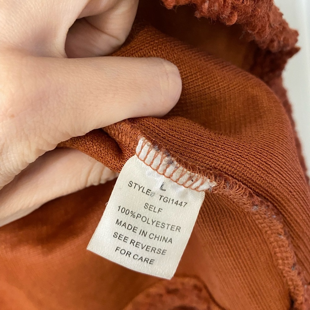 Fashion Nova Sherpa pullover sweatshirt - Picture 6 of 7
